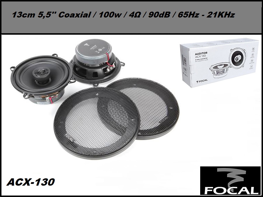 FOCAL ACX- 130   ηχεία coaxial 13cm